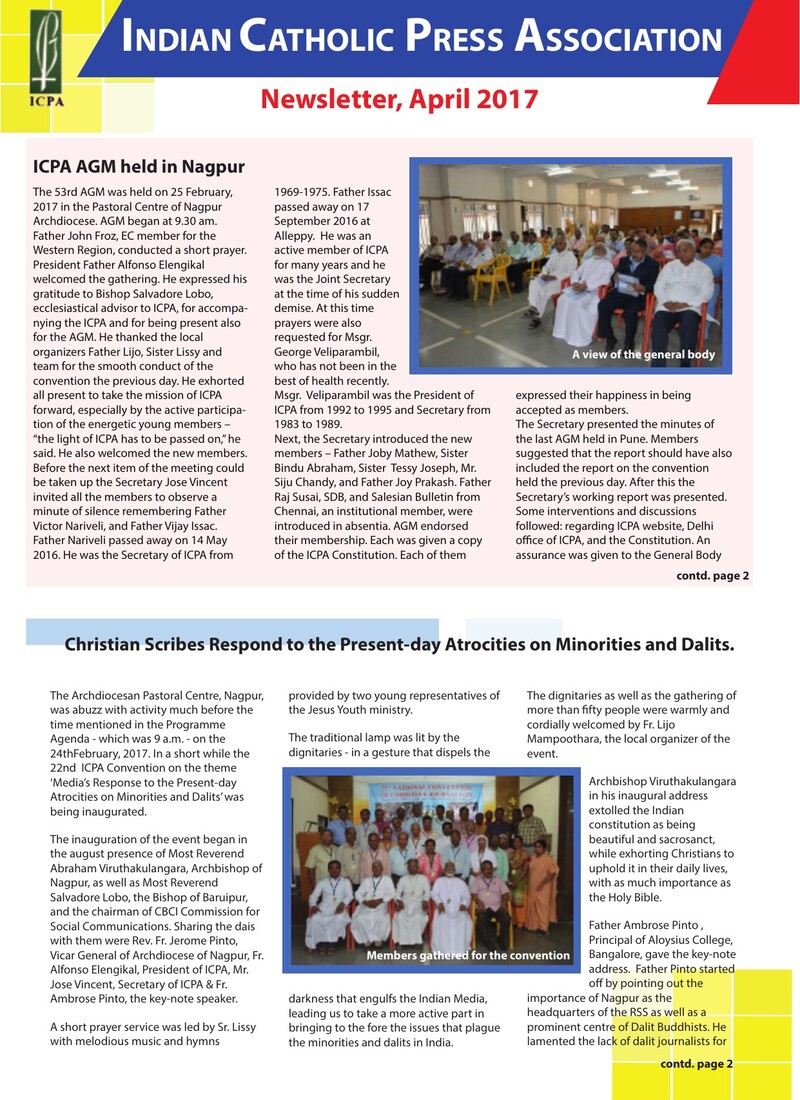 Newsletters cover